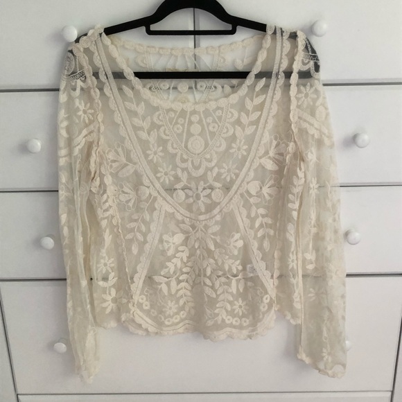 Rewind Tops - Rewind Lace top